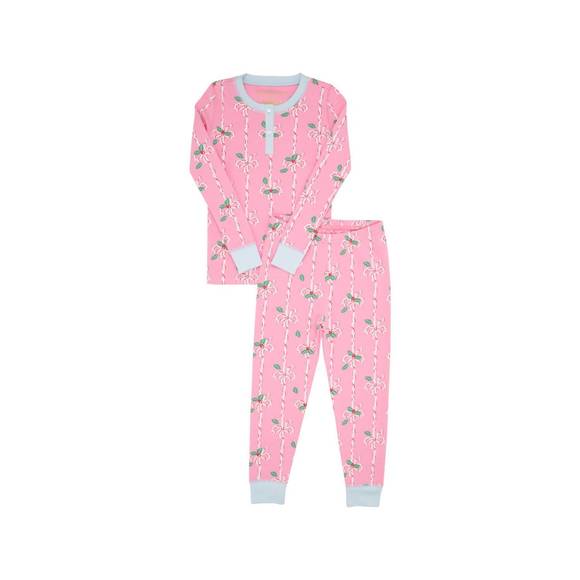 Sara Janes Short Sleeve Set Just Because Bouquets with Pier Party Pink